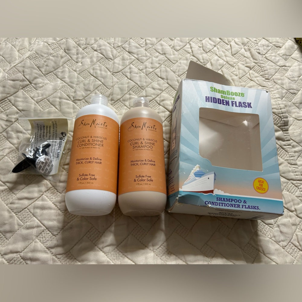 NEW Leak-Proof Empty Shampoo Containers Bottles for Cruise Reusable Funnel 17oz